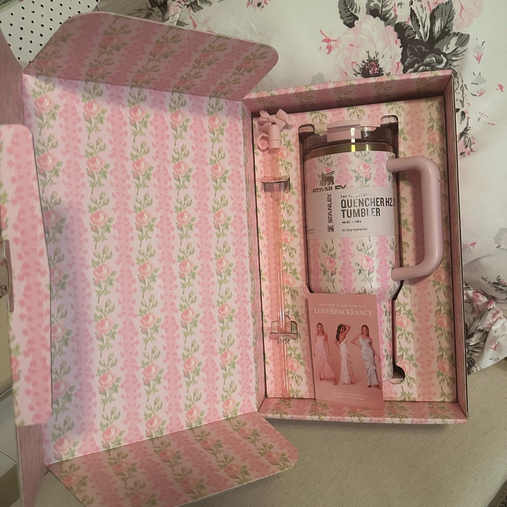 Stanley 40oz Floral Tumbler